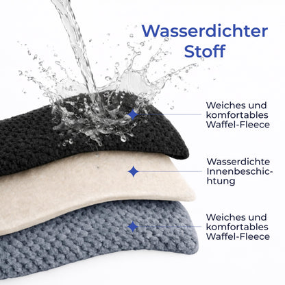 Waterproof Dog Blanket Reversible Sherpa Fleece 127x152cm Machine-Washable – Black