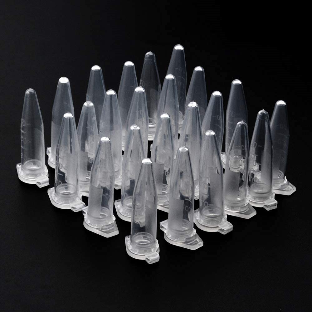 Micro Centrifuge Tubes 0.5ml Plastic Test Tubes with Snap Cap – 300 Pcs