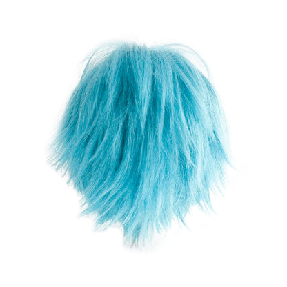 Cosplay Wig Short Straight Heat-Resistant Synthetic Anime Style – Sky Blue