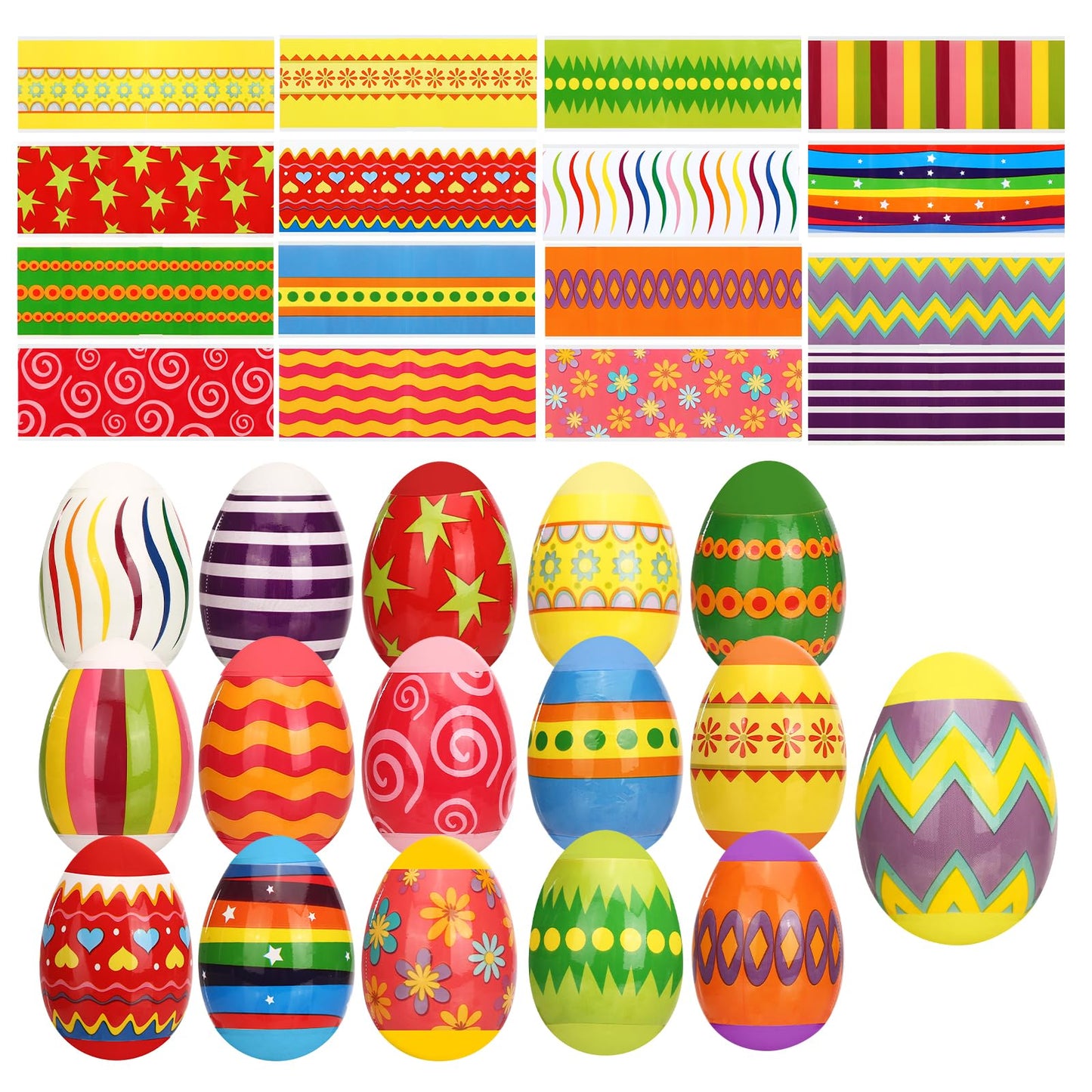 Shrink Film 32-Pack 5x6.5cm for Crafts DIY Decorating Eggs Gifts – 32 Pieces