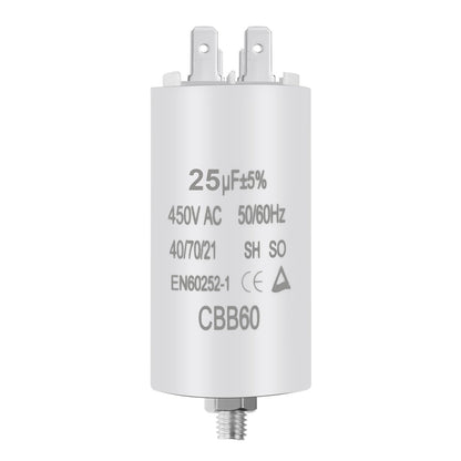 OFFCUP Motor Capacitor CBB60 25μF 450V for Electric Motors – Suitable for Pumps
