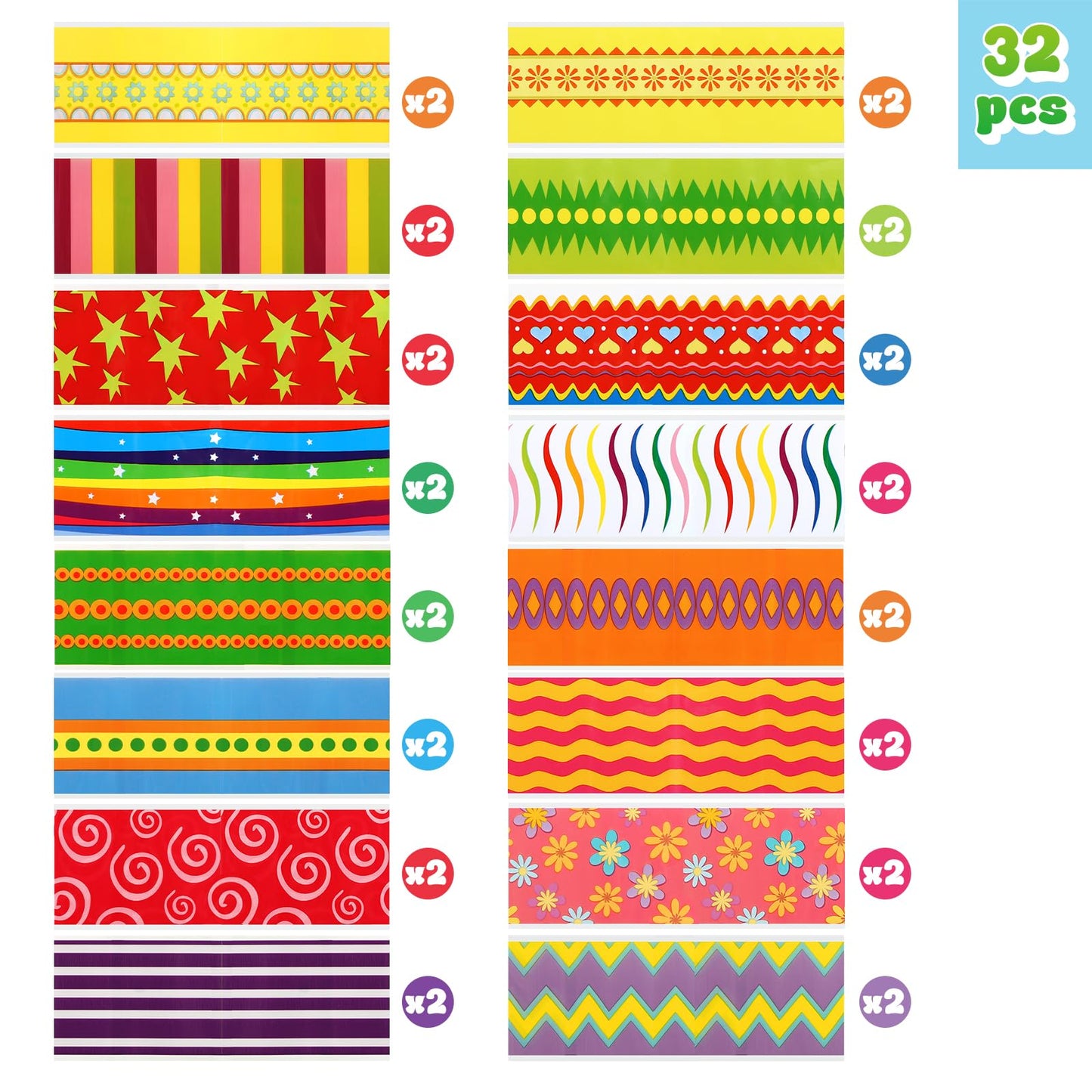 Shrink Film 32-Pack 5x6.5cm for Crafts DIY Decorating Eggs Gifts – 32 Pieces