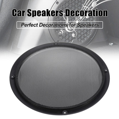 Audio Speaker Grille 10-inch Titanium 285×13mm Replacement Car Speaker Cover – Titanium