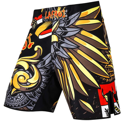 Men's MMA Cross-Training Boxing Shorts with Drawstring & Pocket – LA Royal MD