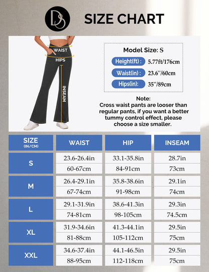 Desol V Cross flared jeans women, high waist jeans women stretch with 4 pockets, flared jeans, bootcut pants women for party,