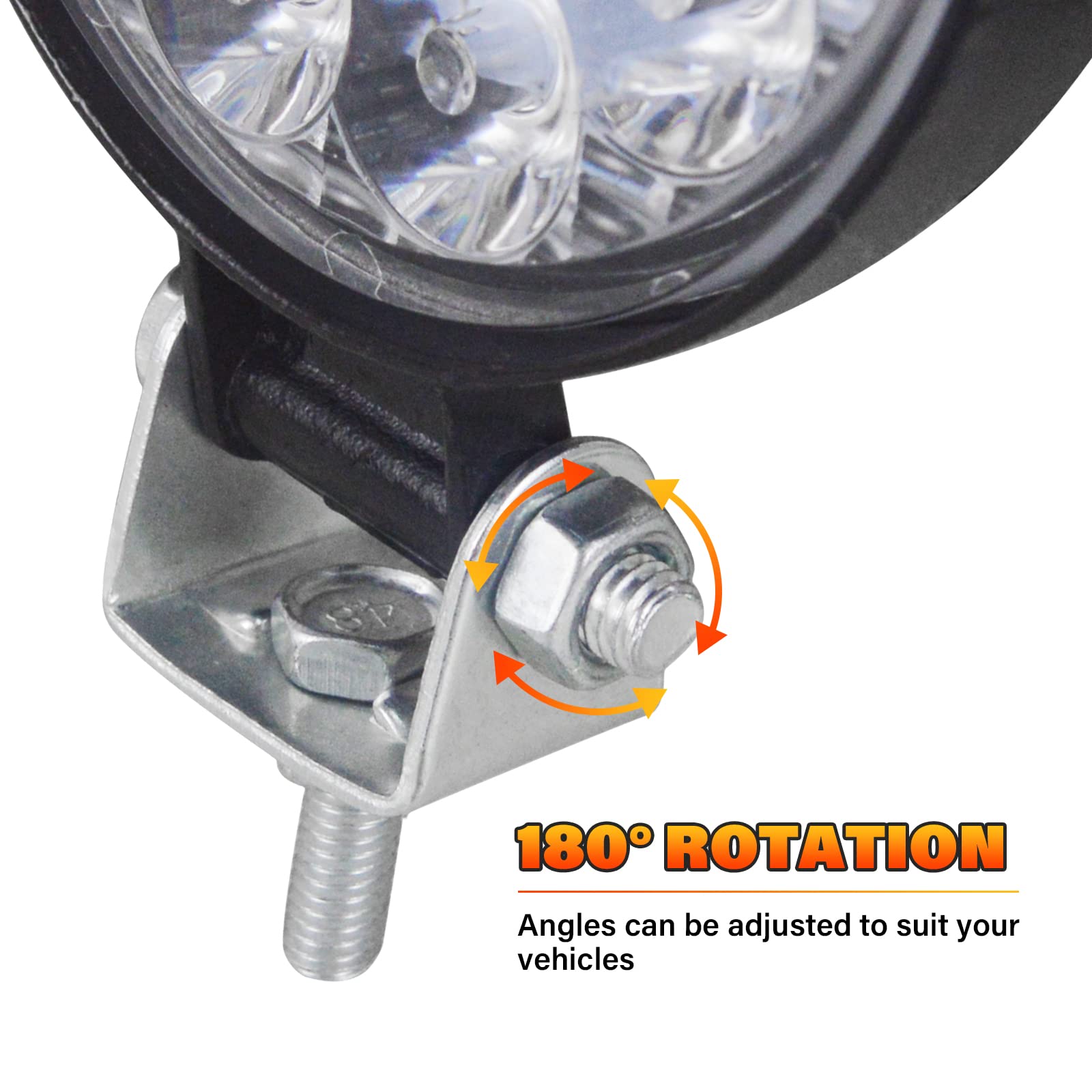 PICAA 42W LED Work Lights 3.2 inch – Waterproof