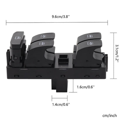 Electric Window Switch Front Left for VW Golf MK7 Passat B8 Tiguan – 5G0959857