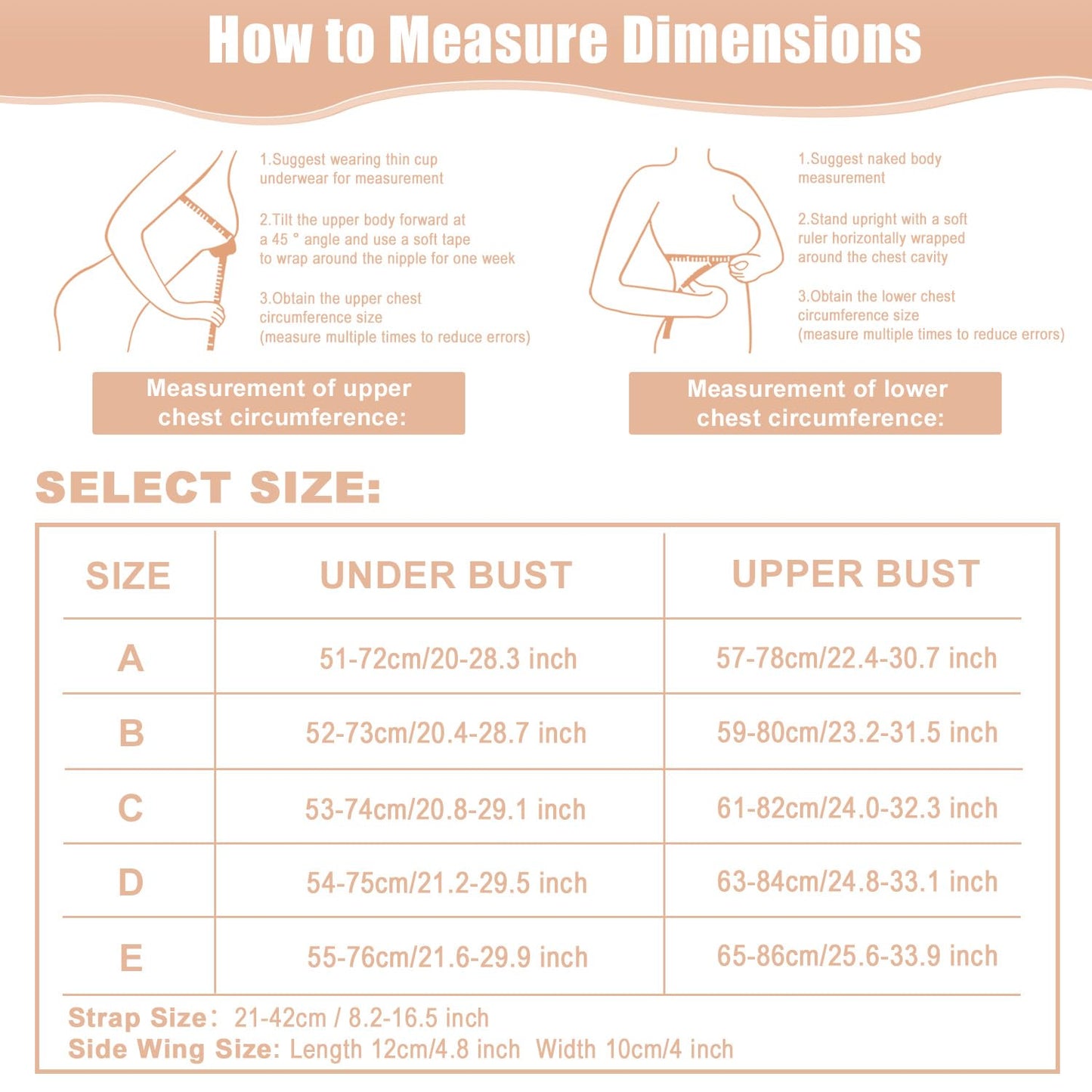 Strapless Self-Adhesive Push-up Backless Bra Wire-Free Non-Slip Invisible – Black C