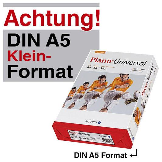 Plano Universal A5 kopēšanas papīrs – 500 lapas