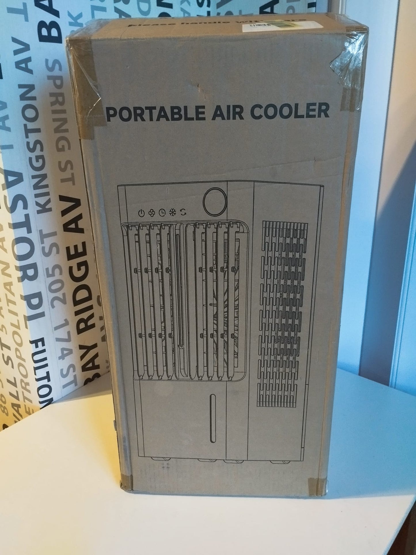 Pārnēsājamais Gaisa Dzesētājs (Portable Air Cooler)