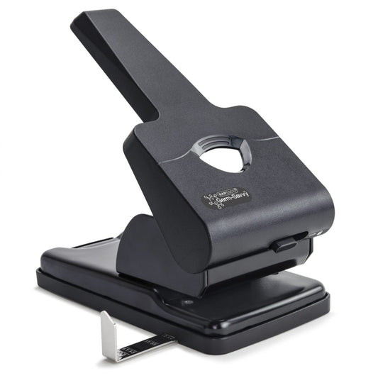 Rapesco Germ-Savvy HD865-P 2 caurumu caurumotājs – melns