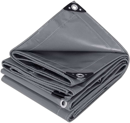 WOLTU GZ1179M17 Tarpaulin Aizsargplēve/Pārsegs 4 × 6 m – Pelēka