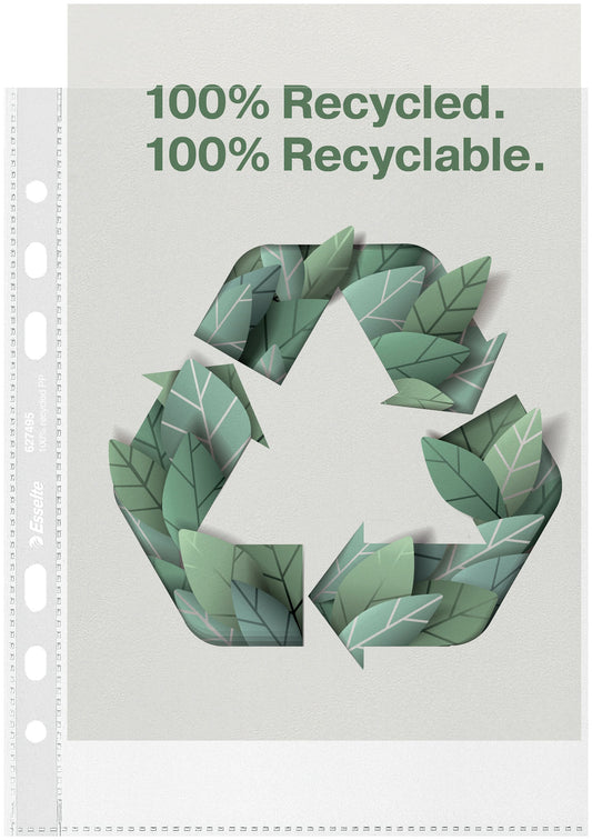 Esselte Recycle A5 dokumentu kabatiņas – 100 gab.