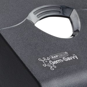 Rapesco Germ-Savvy HD865-P 2 caurumu caurumotājs – melns