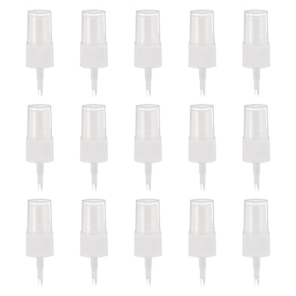 Spray Bottle Pump Heads 50-pack 18/410 Fine Atomizer Reusable Replacement – White