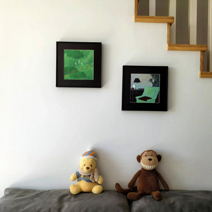 Canvas Wall Art with Metal Frame 30 x 30 cm – Style B