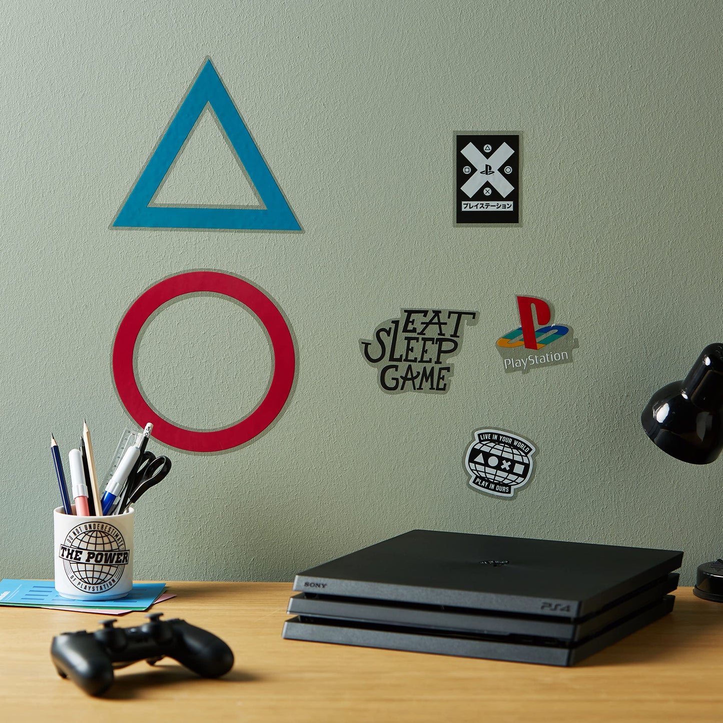 Paladone Vinyl Wall Stickers Waterproof Removable – Multicolour 27x15x3cm