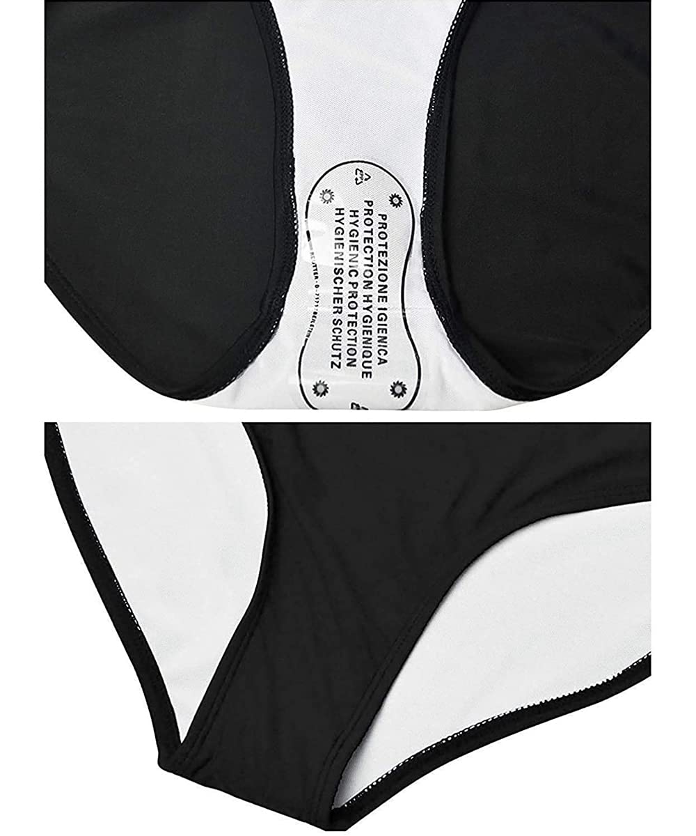 ABINGOO Women's Bikini Bottoms Swimsuit Elastic Tummy Control High Waist Black Beach Swim Shorts Abdominal Ruched Classic