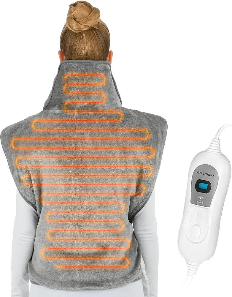 VITALmaxx Elektriskā sildošā sega (bojāts iepakojums sk. Attēlā) - Gultify