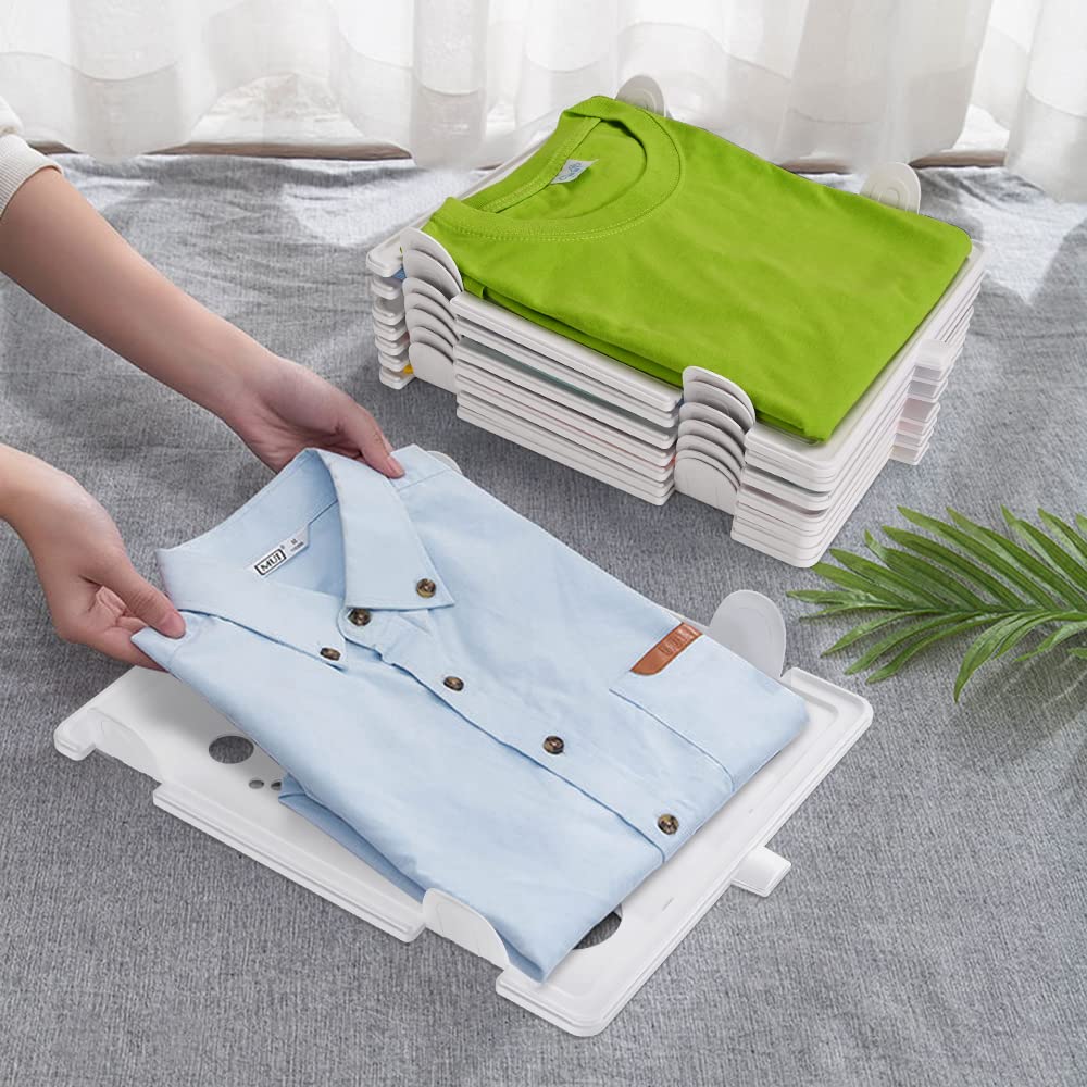 BoxLegend T-Shirt Organizer Stackable, Closet Organizer, Adult and Children Wardrobe Organizer Stackable for T Shirt Shirts,