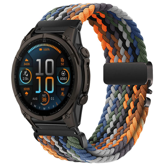 Garmin 20mm QuickFit Nylon Braided Watch Band Compatible Fenix/Epix/Instinct – Camouflage 20mm