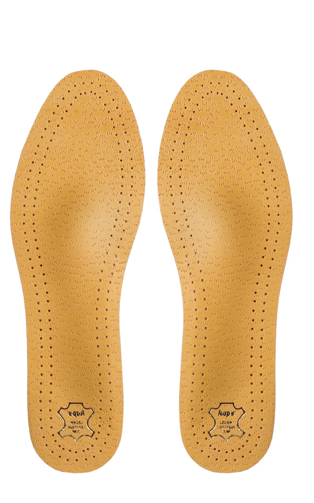 Orthopedic leather insoles for metatarsalgia, forefoot pain, and flat feet, for men and women, Kaps Master (39 EUR / 6
