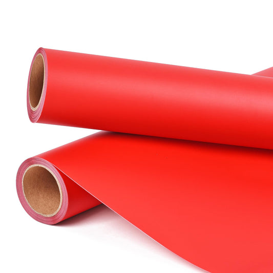 Plotter Vinyl Film Permanent Matte Red 30.5cm x 335.5cm for Mugs Windows Decor – Red 30.5x335.5cm